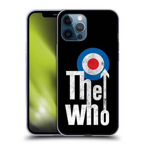 The Who Band Art Classic Target Logo Soft Gel Case for Apple iPhone 12 Pro Max