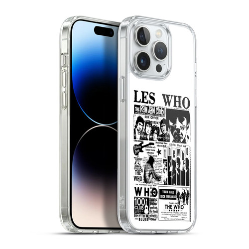 The Who Band Art Les Who Soft Gel Case for Apple iPhone 13 Pro Max