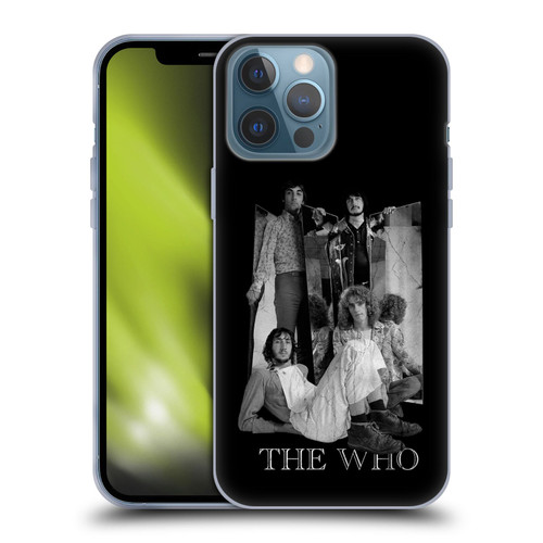 The Who Band Art Mirror Mono Distress Soft Gel Case for Apple iPhone 13 Pro Max