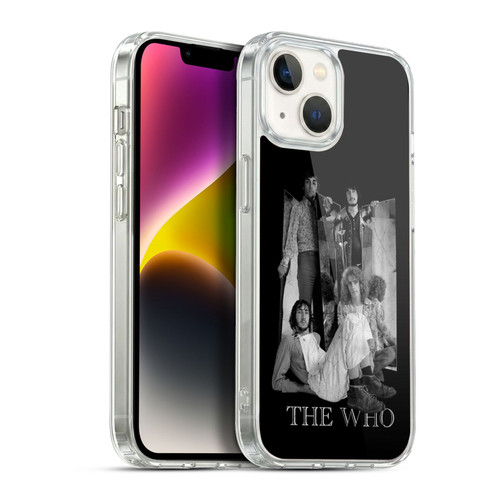 The Who Band Art Mirror Mono Distress Soft Gel Case for Apple iPhone 14
