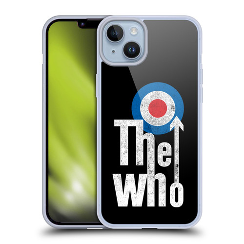 The Who Band Art Classic Target Logo Soft Gel Case for Apple iPhone 14 Plus