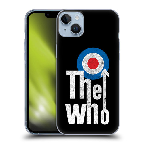 The Who Band Art Classic Target Logo Soft Gel Case for Apple iPhone 14 Plus