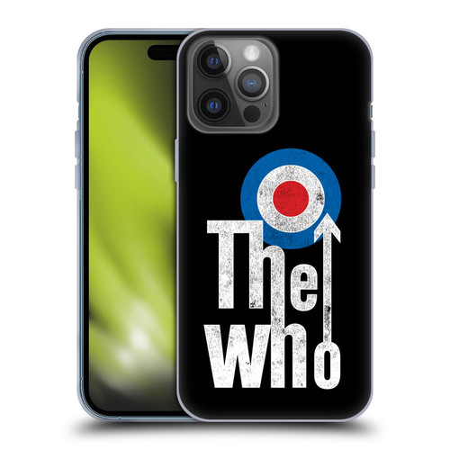 The Who Band Art Classic Target Logo Soft Gel Case for Apple iPhone 14 Pro Max