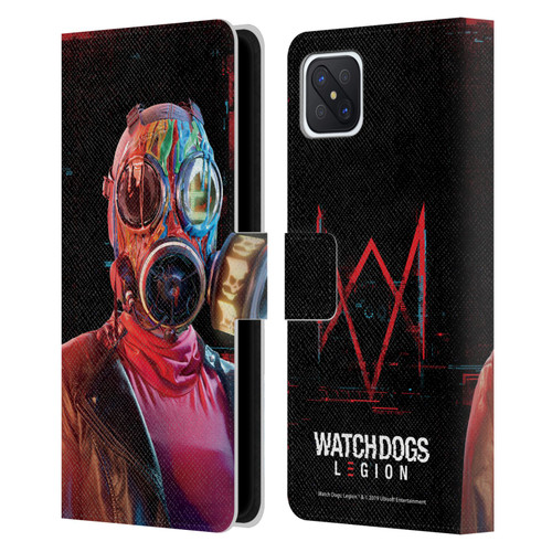 Watch Dogs Legion Key Art Lancaster Leather Book Wallet Case Cover For OPPO Reno4 Z 5G