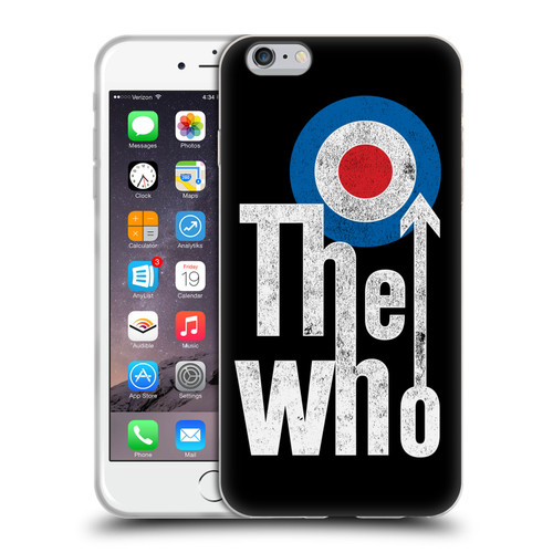The Who Band Art Classic Target Logo Soft Gel Case for Apple iPhone 6 Plus / iPhone 6s Plus