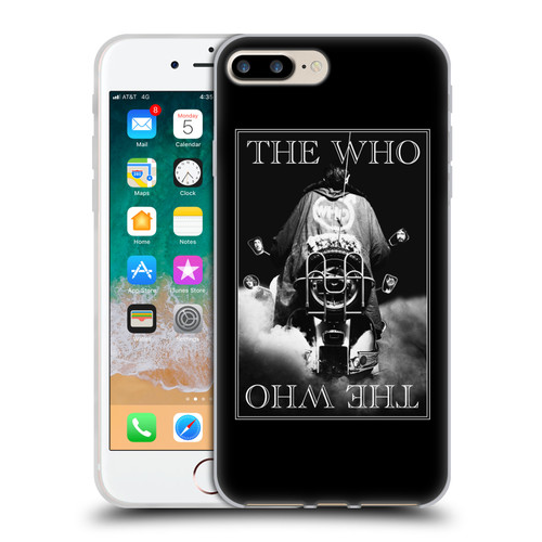The Who Band Art Quadrophenia Album Soft Gel Case for Apple iPhone 7 Plus / iPhone 8 Plus