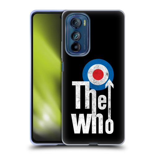 The Who Band Art Classic Target Logo Soft Gel Case for Motorola Edge 30