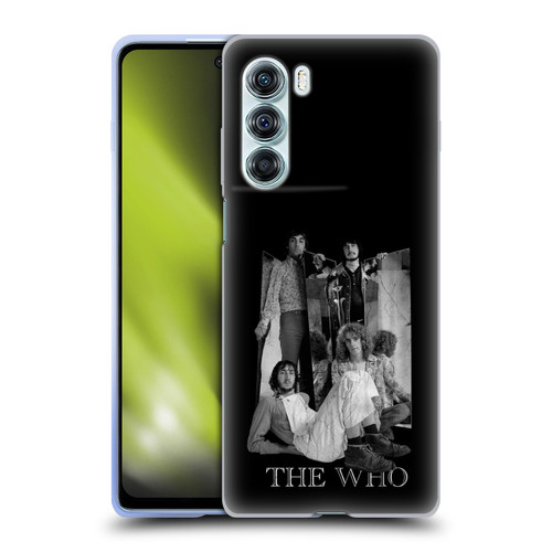 The Who Band Art Mirror Mono Distress Soft Gel Case for Motorola Edge S30 / Moto G200 5G