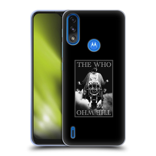 The Who Band Art Quadrophenia Album Soft Gel Case for Motorola Moto E7 Power / Moto E7i Power