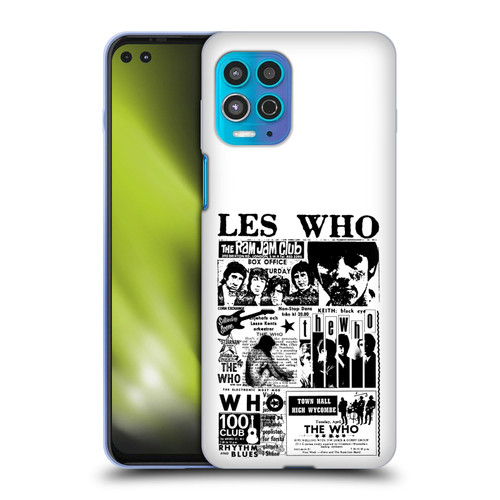 The Who Band Art Les Who Soft Gel Case for Motorola Moto G100