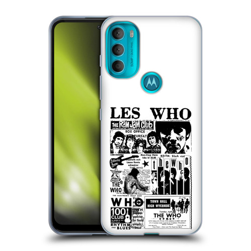 The Who Band Art Les Who Soft Gel Case for Motorola Moto G71 5G