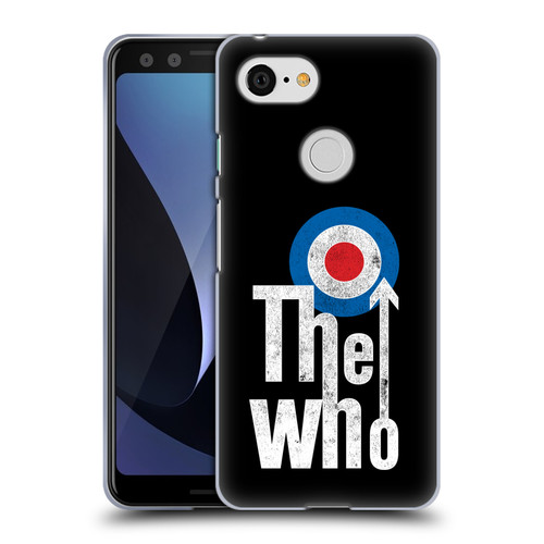 The Who Band Art Classic Target Logo Soft Gel Case for Google Pixel 3