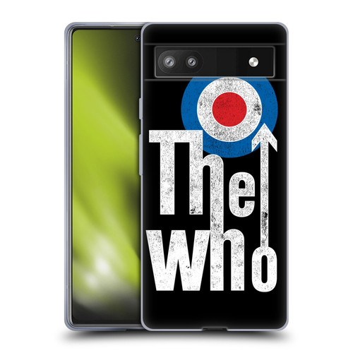 The Who Band Art Classic Target Logo Soft Gel Case for Google Pixel 6a