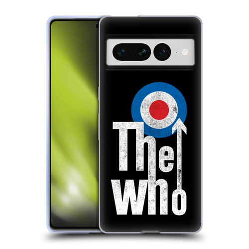 The Who Band Art Classic Target Logo Soft Gel Case for Google Pixel 7 Pro