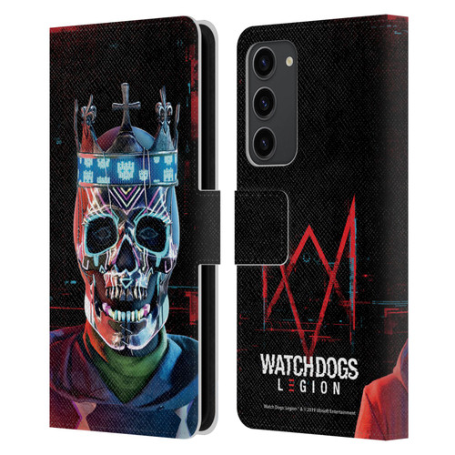 Watch Dogs Legion Key Art Ded Sec Leather Book Wallet Case Cover For Samsung Galaxy S23+ 5G