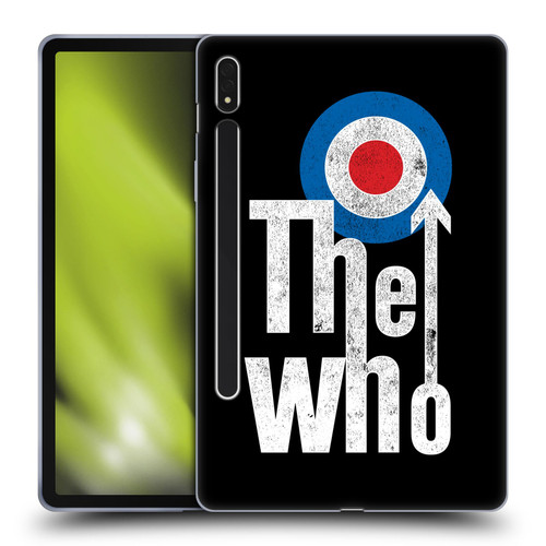 The Who Band Art Classic Target Logo Soft Gel Case for Samsung Galaxy Tab S8