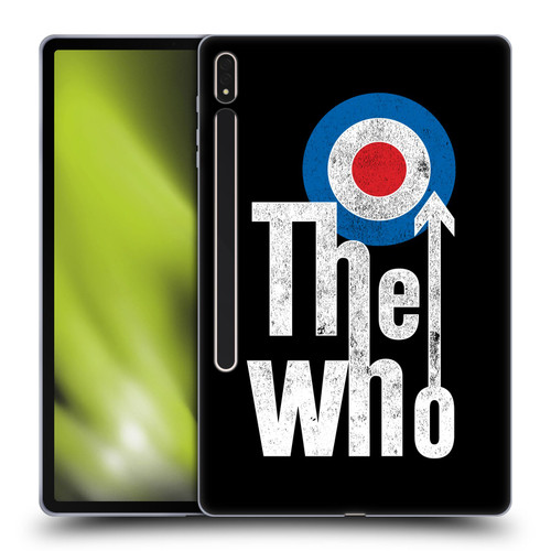 The Who Band Art Classic Target Logo Soft Gel Case for Samsung Galaxy Tab S8 Plus