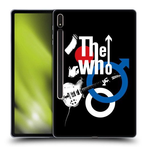 The Who Band Art Maximum R&B Soft Gel Case for Samsung Galaxy Tab S8 Plus