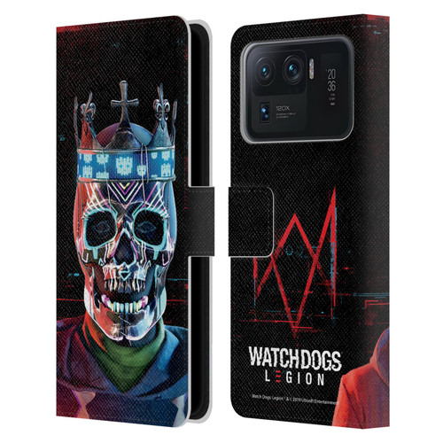 Watch Dogs Legion Key Art Ded Sec Leather Book Wallet Case Cover For Xiaomi Mi 11 Ultra
