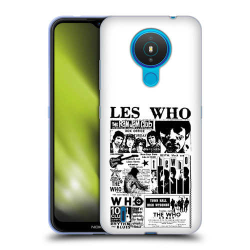 The Who Band Art Les Who Soft Gel Case for Nokia 1.4