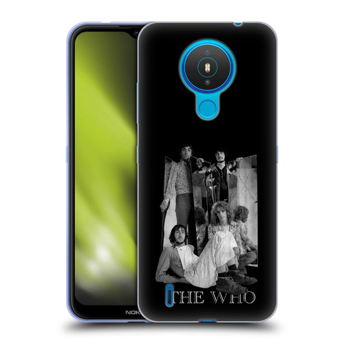 The Who Band Art Mirror Mono Distress Soft Gel Case for Nokia 1.4