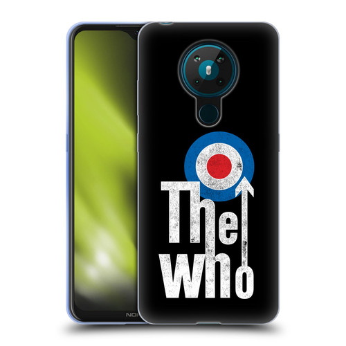 The Who Band Art Classic Target Logo Soft Gel Case for Nokia 5.3