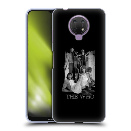 The Who Band Art Mirror Mono Distress Soft Gel Case for Nokia G10