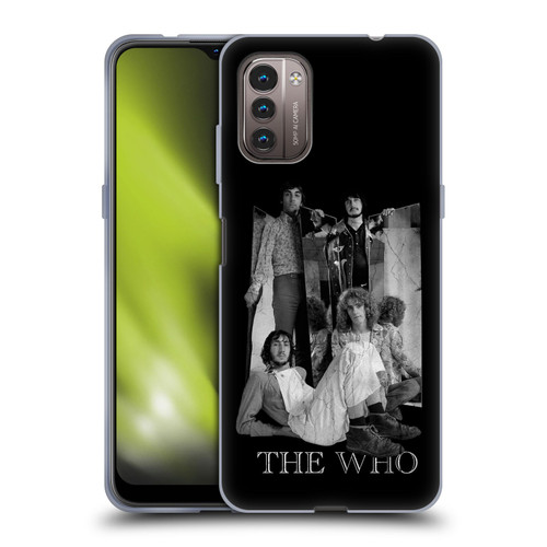 The Who Band Art Mirror Mono Distress Soft Gel Case for Nokia G11 / G21