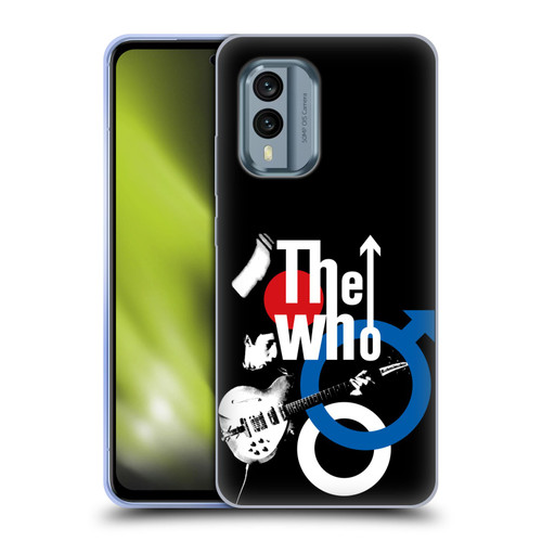 The Who Band Art Maximum R&B Soft Gel Case for Nokia X30
