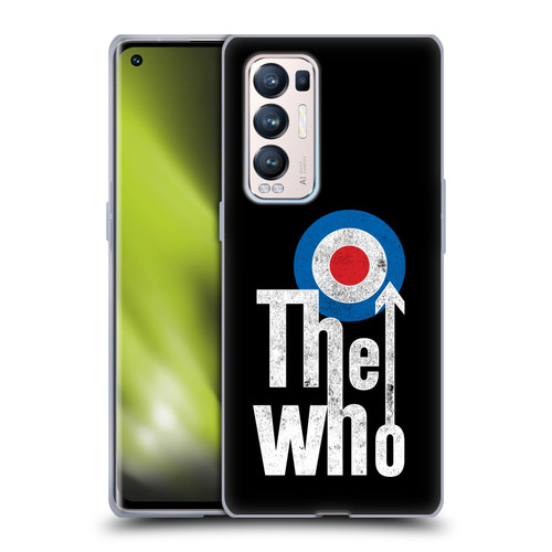 The Who Band Art Classic Target Logo Soft Gel Case for OPPO Find X3 Neo / Reno5 Pro+ 5G