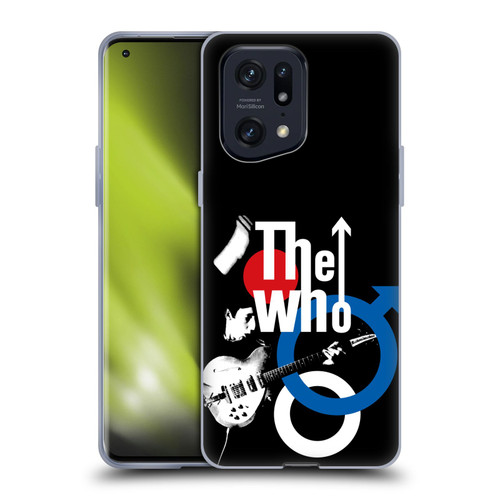 The Who Band Art Maximum R&B Soft Gel Case for OPPO Find X5 Pro