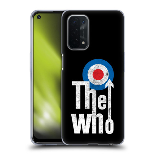 The Who Band Art Classic Target Logo Soft Gel Case for OPPO A54 5G