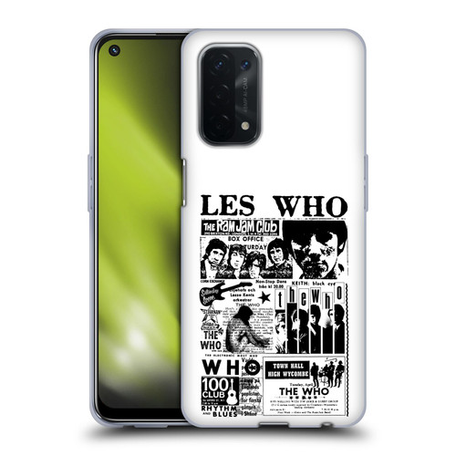 The Who Band Art Les Who Soft Gel Case for OPPO A54 5G