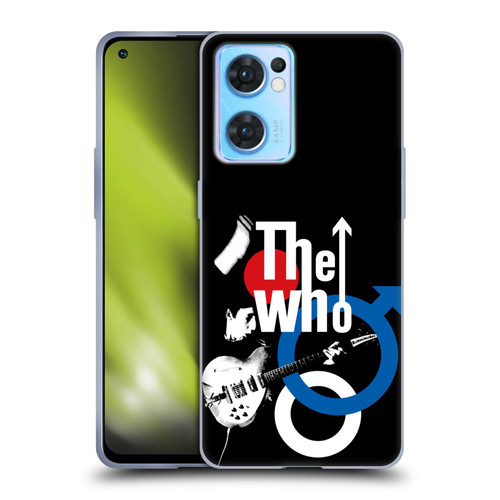 The Who Band Art Maximum R&B Soft Gel Case for OPPO Reno7 5G / Find X5 Lite