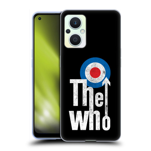 The Who Band Art Classic Target Logo Soft Gel Case for OPPO Reno8 Lite