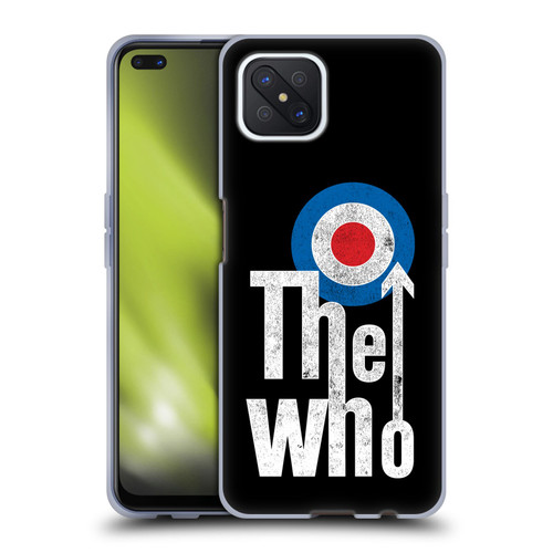 The Who Band Art Classic Target Logo Soft Gel Case for OPPO Reno4 Z 5G