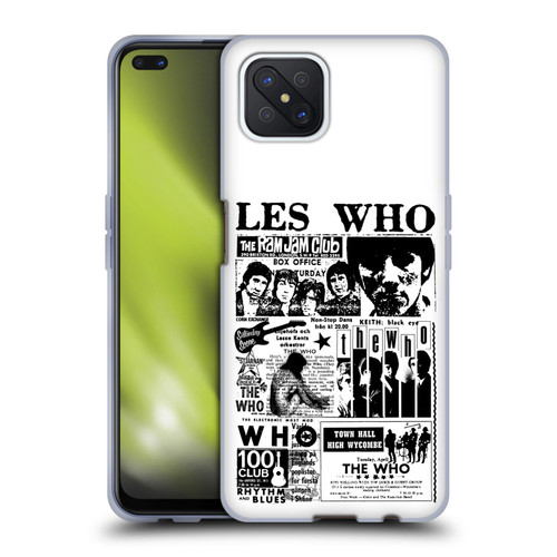 The Who Band Art Les Who Soft Gel Case for OPPO Reno4 Z 5G