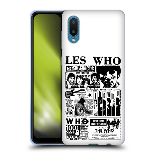 The Who Band Art Les Who Soft Gel Case for Samsung Galaxy A02/M02 (2021)