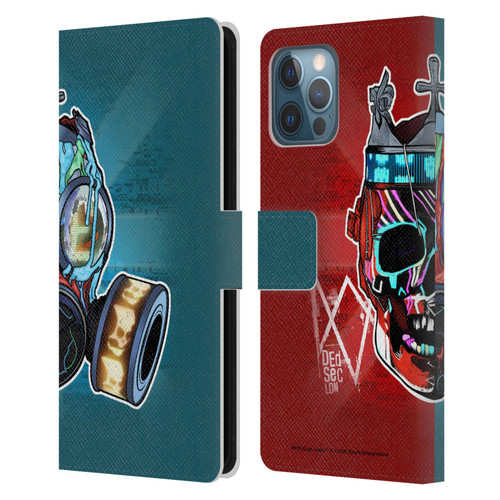 Watch Dogs Legion Street Art Flag Leather Book Wallet Case Cover For Apple iPhone 12 Pro Max