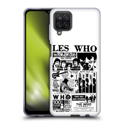 The Who Band Art Les Who Soft Gel Case for Samsung Galaxy A12 (2020)