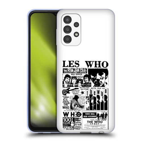 The Who Band Art Les Who Soft Gel Case for Samsung Galaxy A13 (2022)