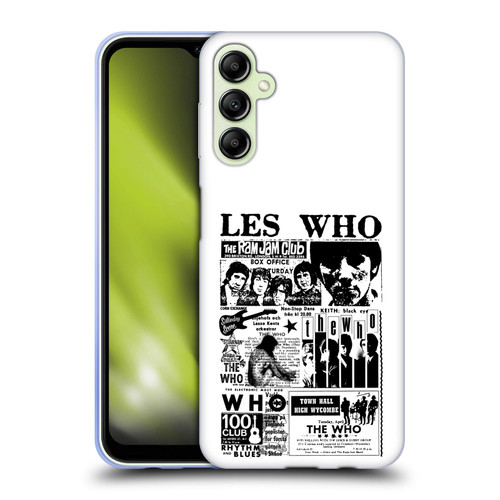 The Who Band Art Les Who Soft Gel Case for Samsung Galaxy A14 5G