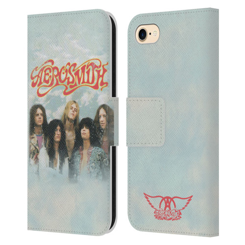 Aerosmith Classics Logo Decal Leather Book Wallet Case Cover For Apple iPhone 7 / 8 / SE 2020 & 2022