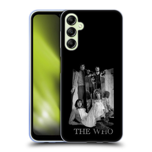 The Who Band Art Mirror Mono Distress Soft Gel Case for Samsung Galaxy A14 5G