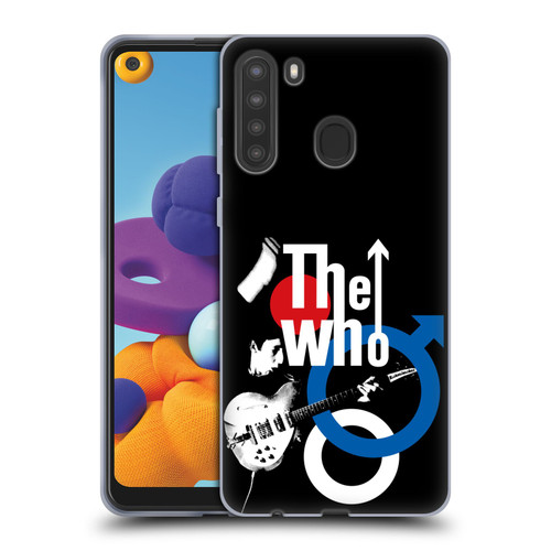 The Who Band Art Maximum R&B Soft Gel Case for Samsung Galaxy A21 (2020)