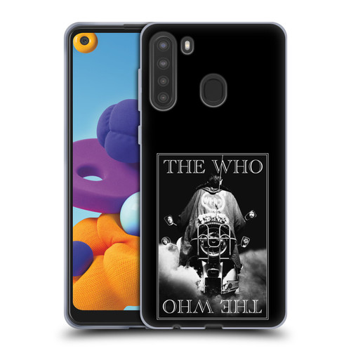 The Who Band Art Quadrophenia Album Soft Gel Case for Samsung Galaxy A21 (2020)