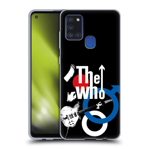 The Who Band Art Maximum R&B Soft Gel Case for Samsung Galaxy A21s (2020)