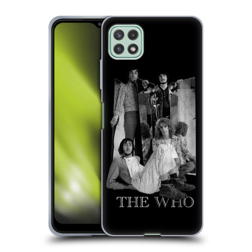 The Who Band Art Mirror Mono Distress Soft Gel Case for Samsung Galaxy A22 5G / F42 5G (2021)