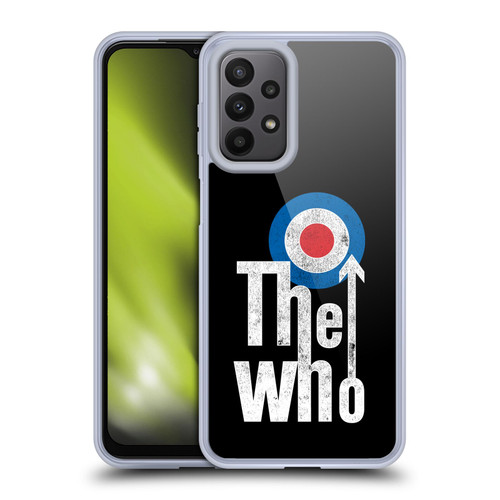 The Who Band Art Classic Target Logo Soft Gel Case for Samsung Galaxy A23 / 5G (2022)