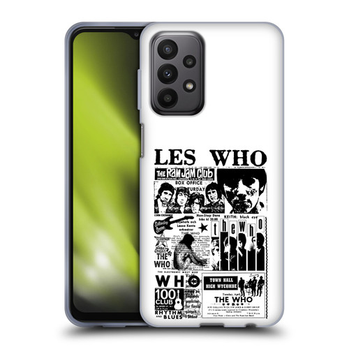 The Who Band Art Les Who Soft Gel Case for Samsung Galaxy A23 / 5G (2022)